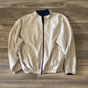 Early 2000s Greg Norman zip up jacket